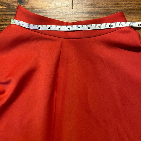 asos Midi Bright Pink Circle Skirt - Picture 2 of 9